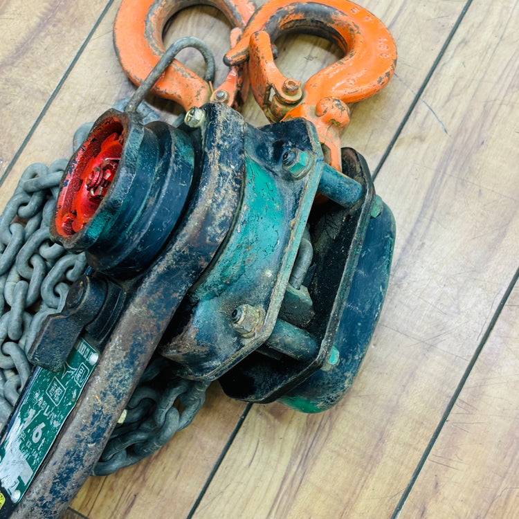 動作確認済み 1.6t レバーブロック YⅡ-160 【中古】 【蓮田店】