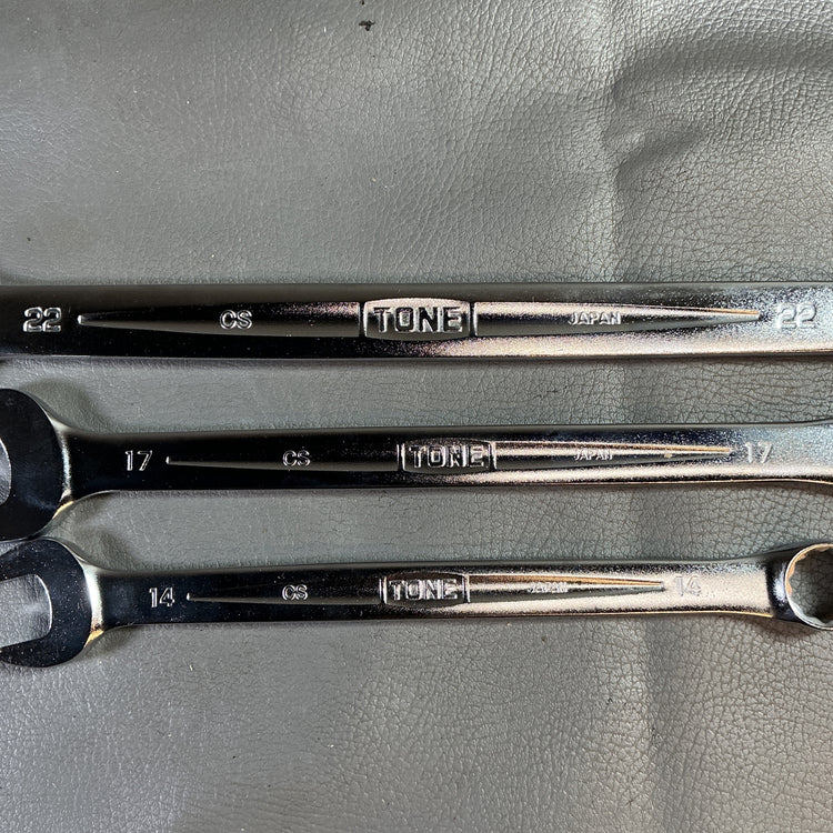 【中古】TONE コンビレンチ 5本セット CS-22 17 14 6 5.5 トネ  【越谷店】