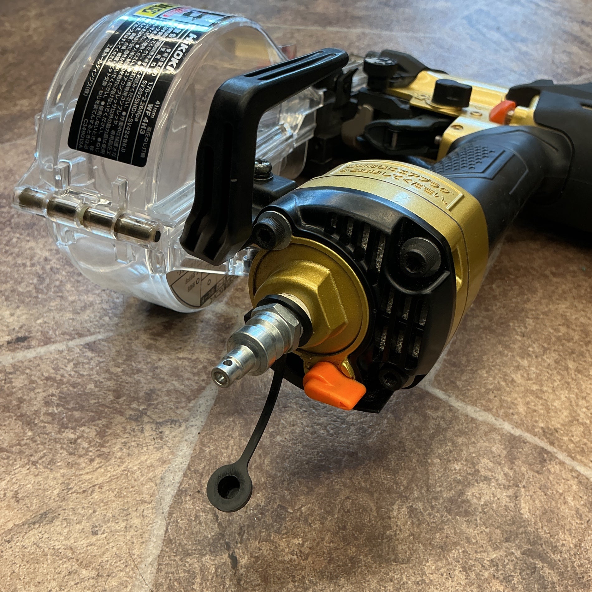 【中古・使用感低め】 ハイコーキ(HiKOKI) 41mm 高圧エアネジ打ち機 WF4H3 【越谷店】