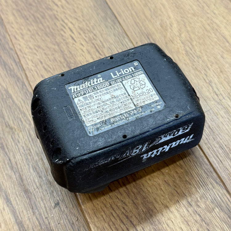 動作確認済み 純正品 リチウムイオンバッテリー 18V/6.0Ah BL1860B 【リライズ蓮田店】