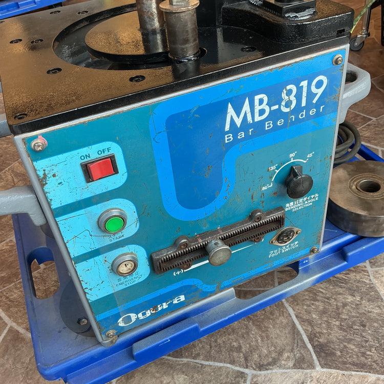 【店頭引取り限定・中古】 オグラ Ogura MB-819 可搬用鉄筋曲げ機  バーベンダー ※発送不可※ 【越谷店】