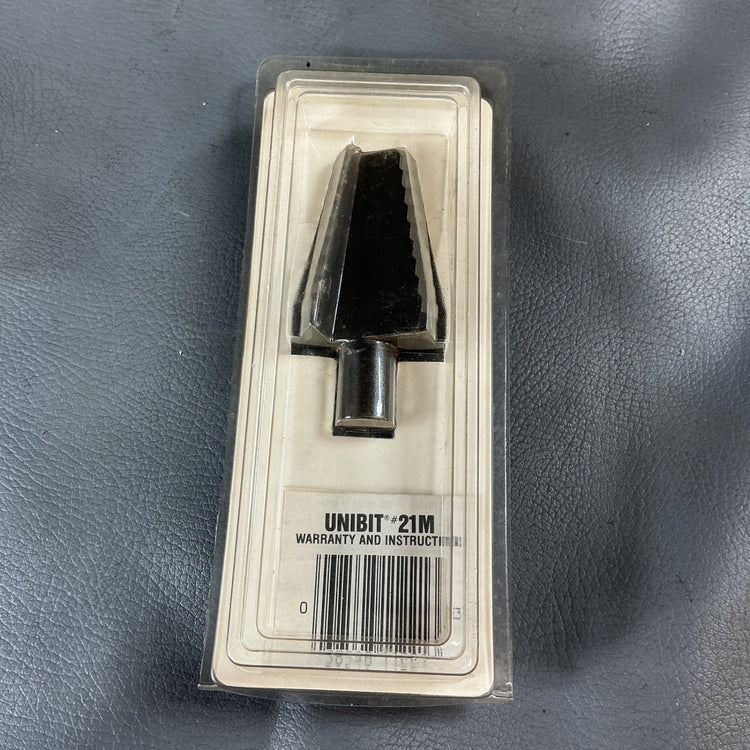 【未使用】Unibit ステップドリル　#21m 13mmシャンク  【越谷店】