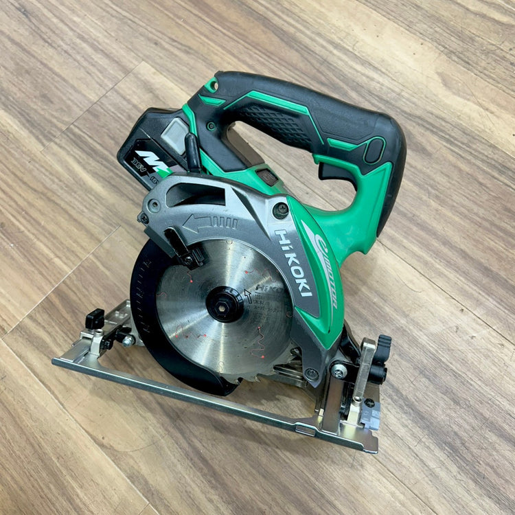良品 ハイコーキ (HiKOKI) コードレス丸のこ C18DBL(NN) バッテリー付き BSL36A18 【船橋馬込店】