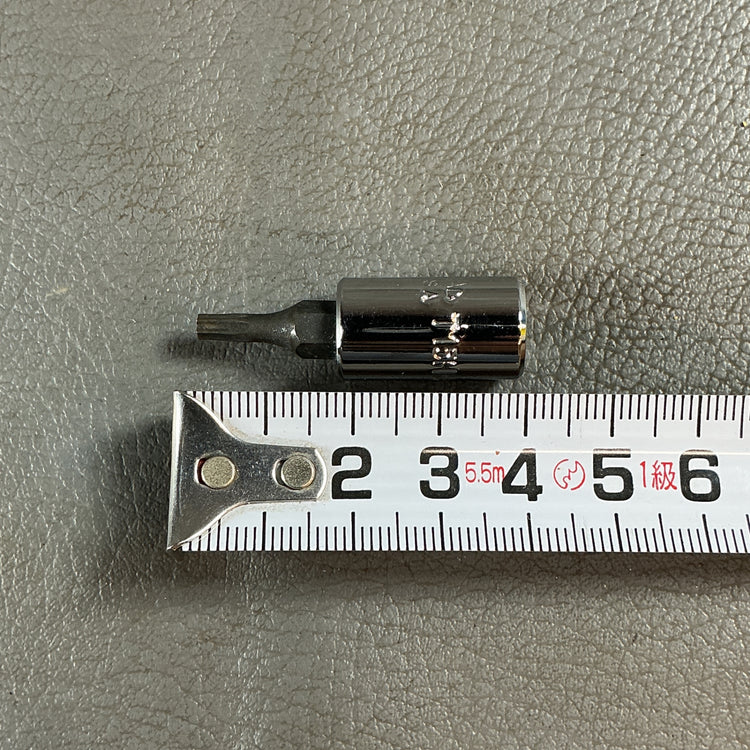 【中古】MACTOOLS マックツール T15H 1/4 トルクスソケット T15H  【越谷店】