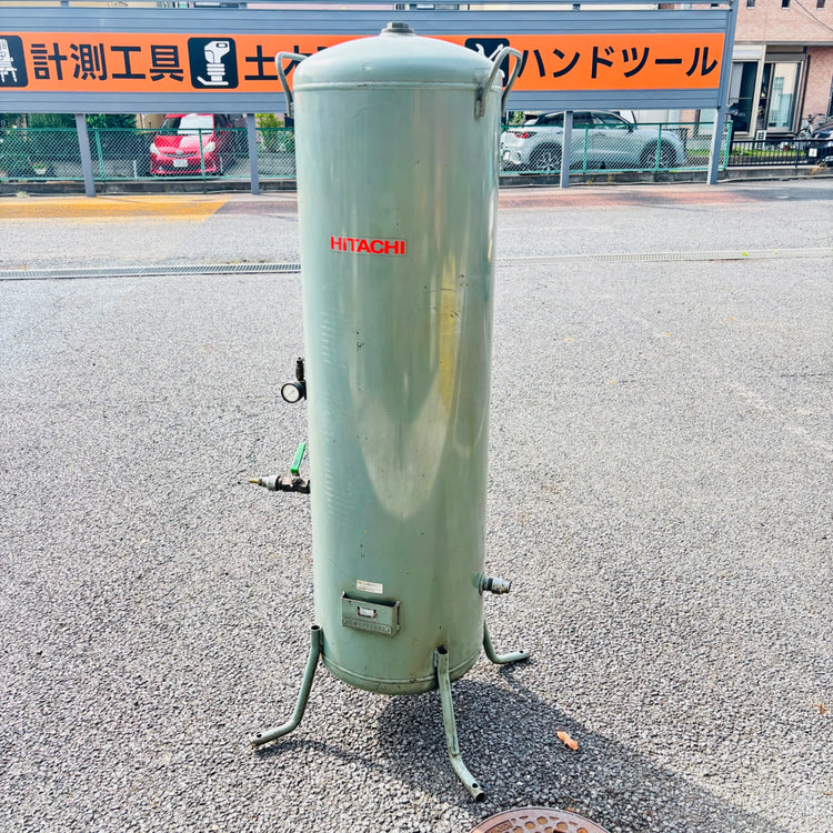 ※【越谷店】店舗引取限定　日立　230L立型エアタンク　ST-230C 【越谷店】