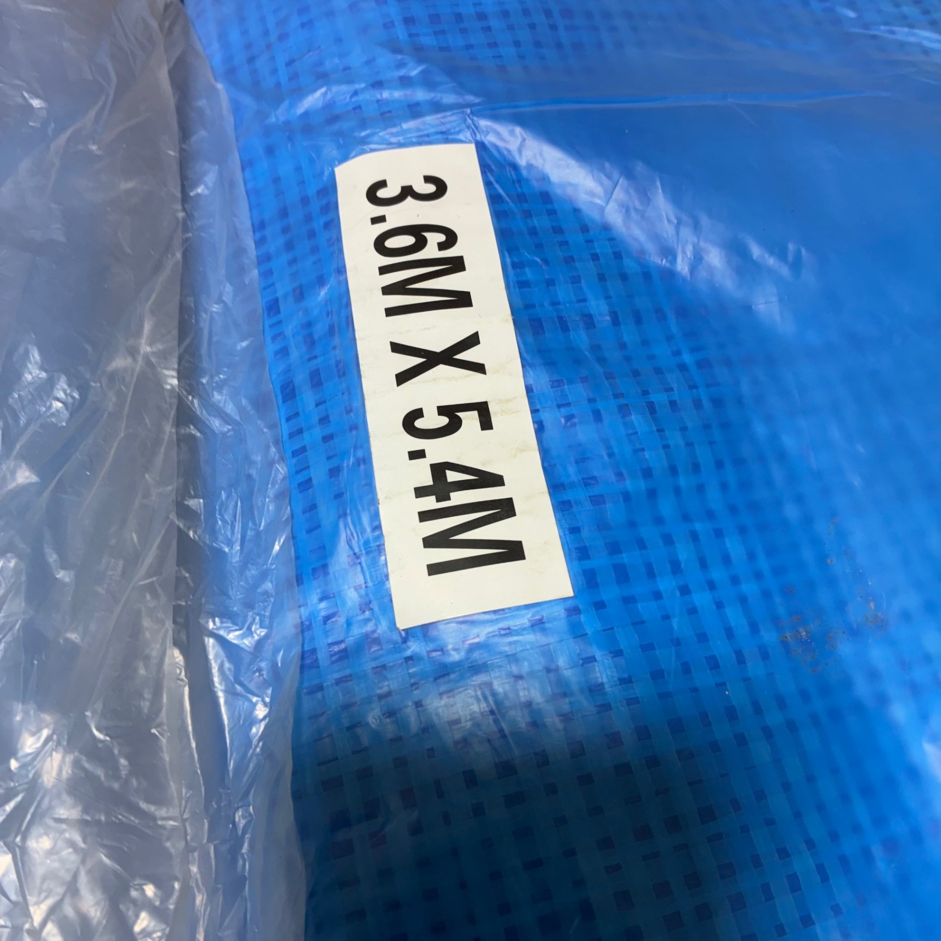 3.6×5.4m ブルーシート バラ13枚セット 【市川行徳店】