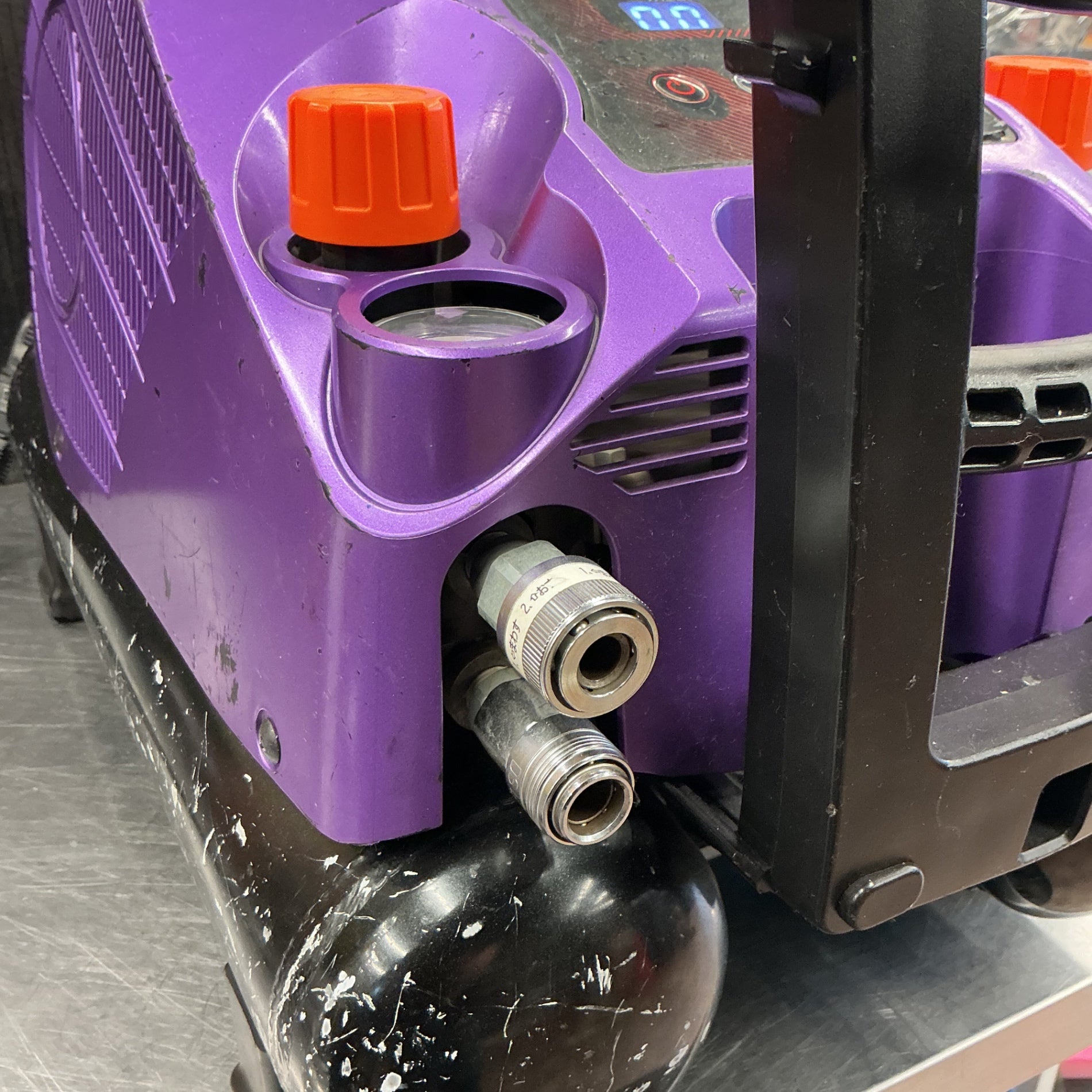 【中古】マックス/MAX エアコンプレッサー AK-HH1270E3_メタリックパープル  【越谷店】