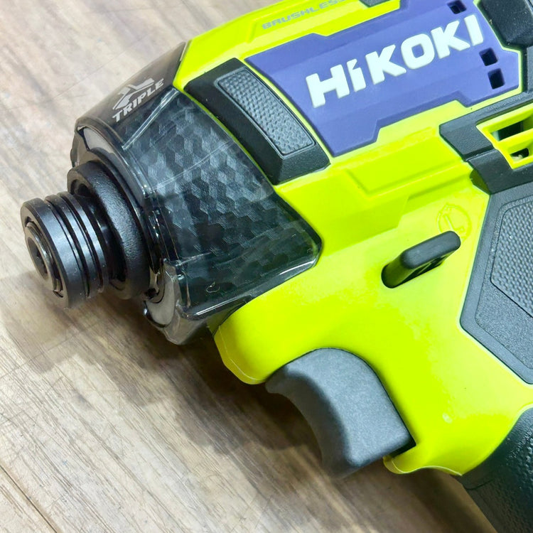 良品 ハイコーキ (HiKOKI) 36V コードレスインパクトドライバ スパイダーイエロー WH36DD(2XHYSZ) 【船橋馬込店】