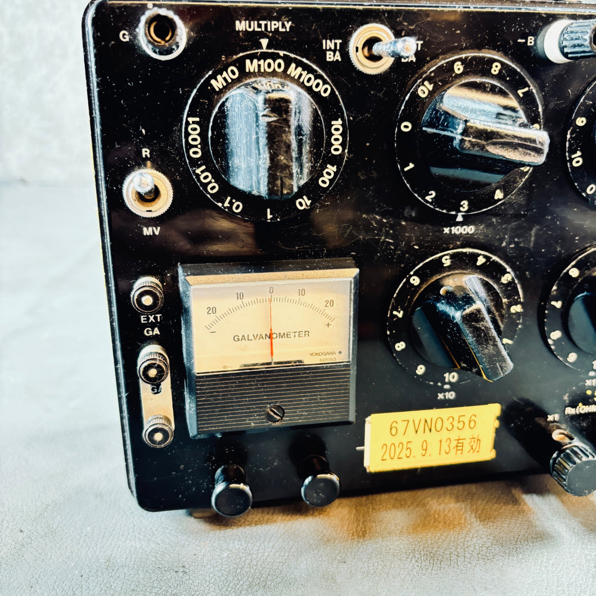 YOKOGAWA 携帯用ホイートストンブリッジ TYPE 2755 本体のみ 電池式 【越谷店】