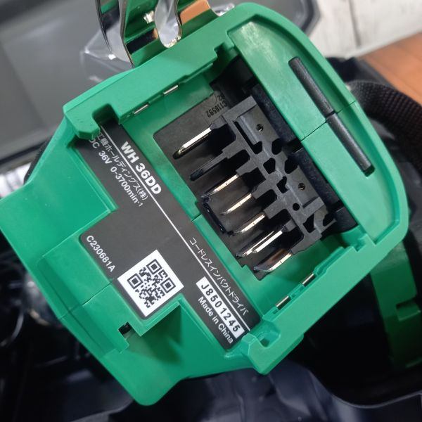 ◆ハイコーキ(HIKOKI 　) コードレスインパクトドライバ アグレッシブグリーン WH36DD(2XHLSZ) 【野田愛宕店】