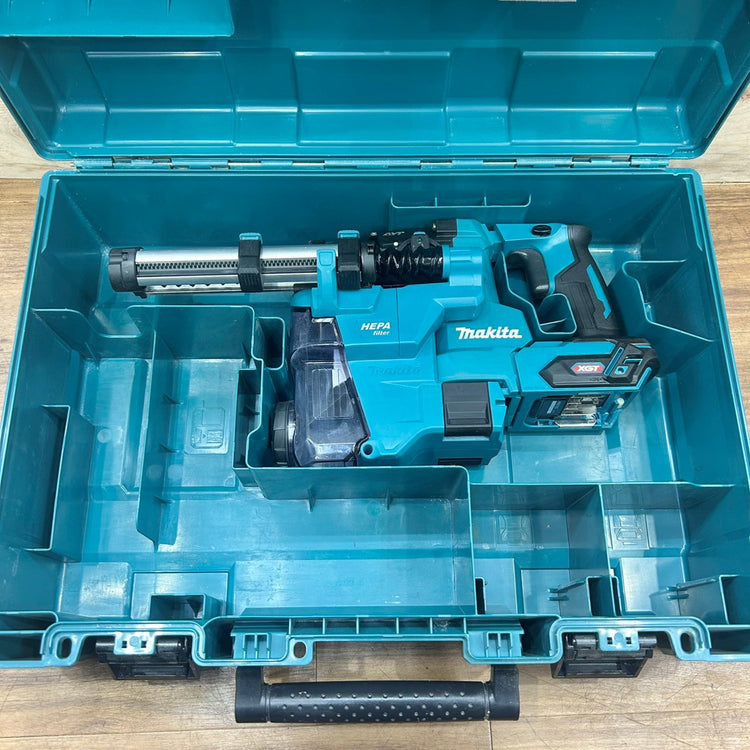 美品 マキタ (makita) 40V コードレスハンマドリル HR010GZKV 集じんシステム DX16付き 【船橋馬込店】