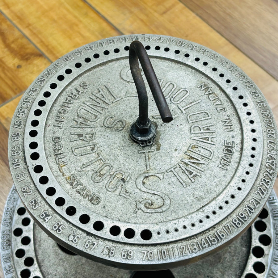 ヴィンテージ   回転式 ストレートシャンク用 ドリルスタンド 2段式 1.0～13.0mm 日本製【リライズ蓮田店】