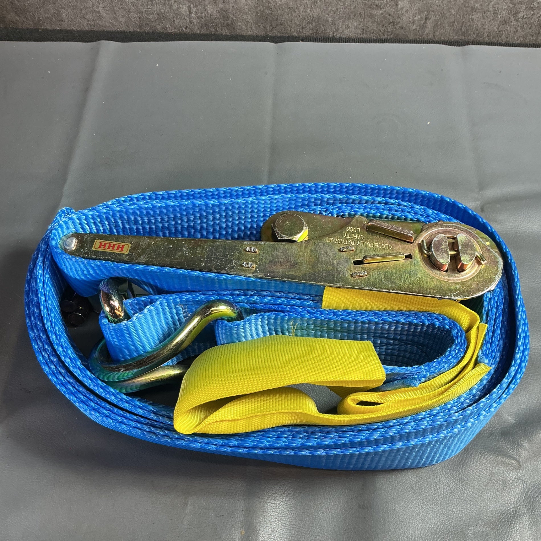 【未使用】スリーエッチ（HHH） HHH ベルト荷締機 75巾ベルト 750kg PB75  【越谷店】