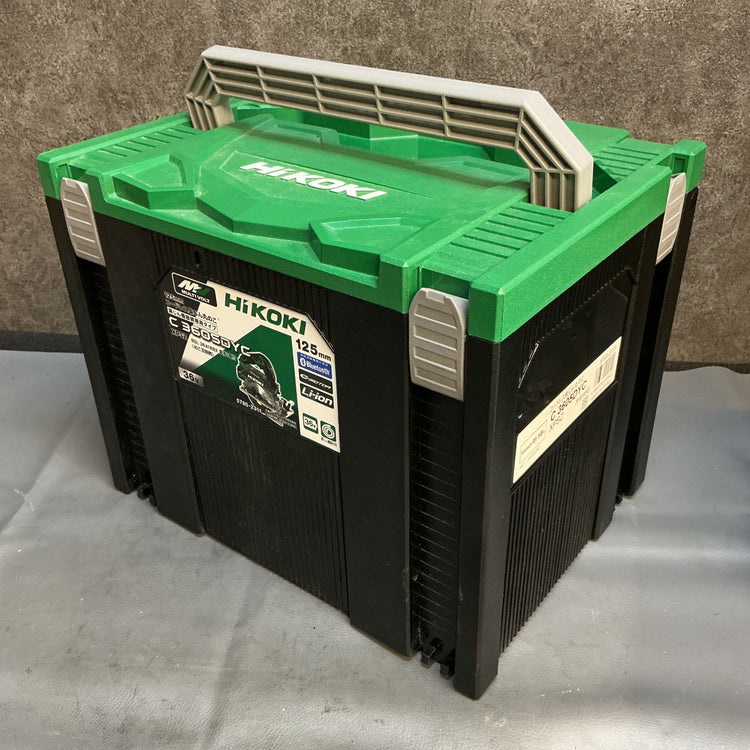【中古・動作良好！】 ハイコーキ HiKOKI 125mm マルチボルト コードレス集じん丸のこ C3605DYC(XPSZ) セット品 ※充電器旧式 【越谷店】