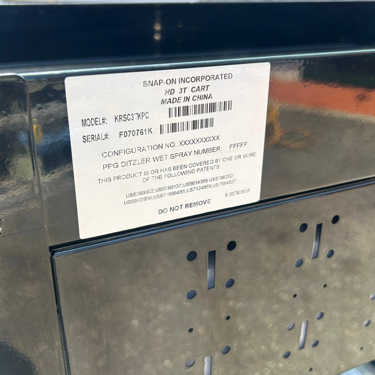◆【店頭引取り限定】 スナップオン(Snap-on) ロールカート KRSC3TKPC 【船橋馬込店】
