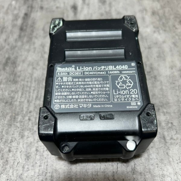 リチウムイオンバッテリー BL4040