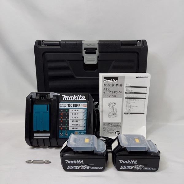 【未使用】 マキタ makita 充電式インパクトドライバ TD173DRGXB 【越谷店】