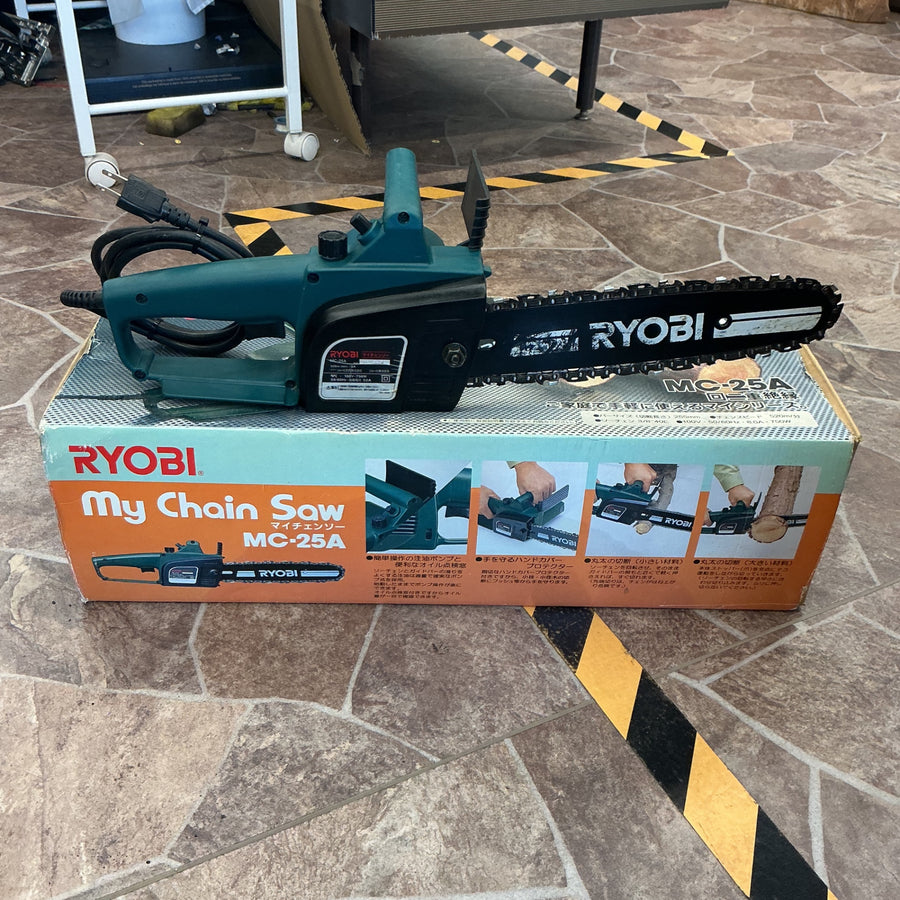 【中古・動作品・現状販売】 リョービ (RYOBI) 255mm電気チェンソー MC-25A 【越谷店】
