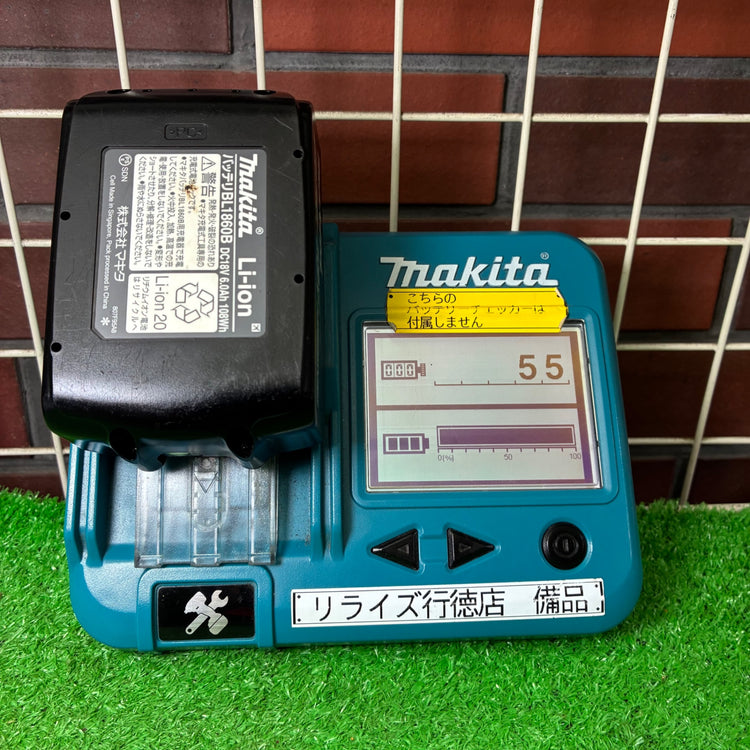 リチウムイオンバッテリー 18V/6.0Ah BL1860B 【市川行徳店】