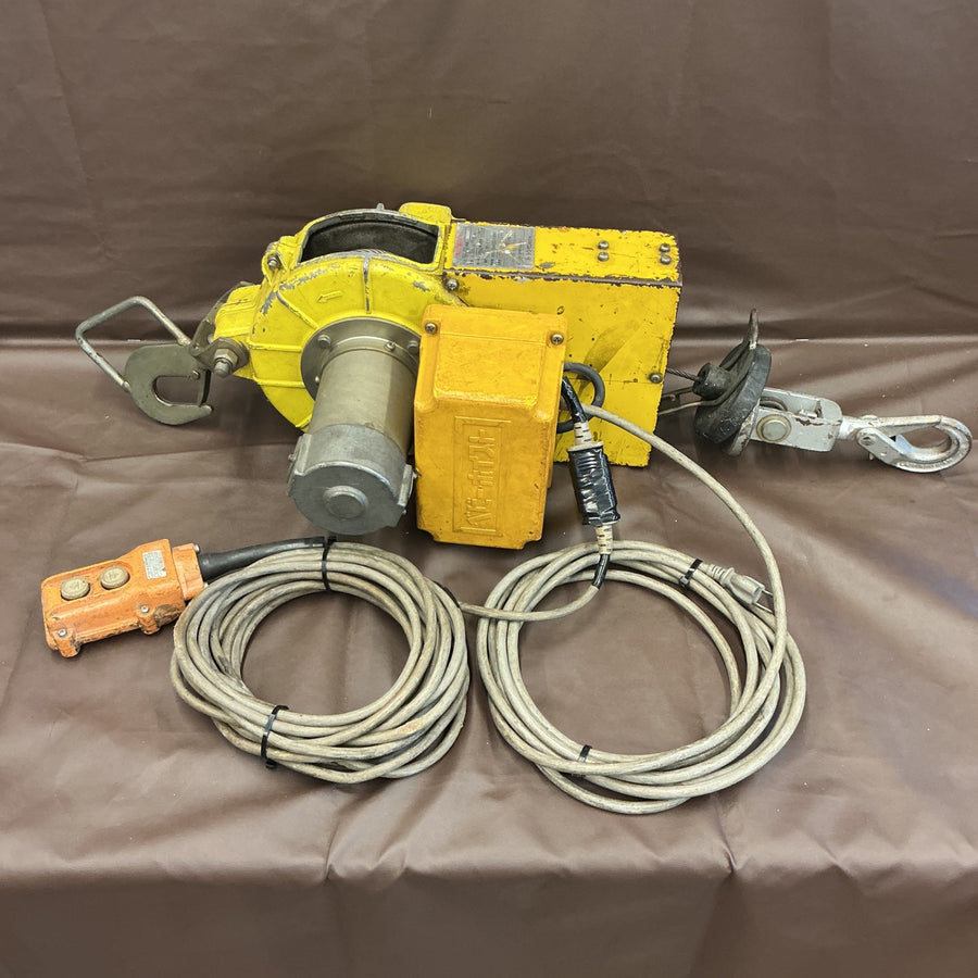 【中古・動作しました！】 トーヨーコーケン(TKK) 160kg ベビーホイスト BH-400 揚程20m 【越谷店】