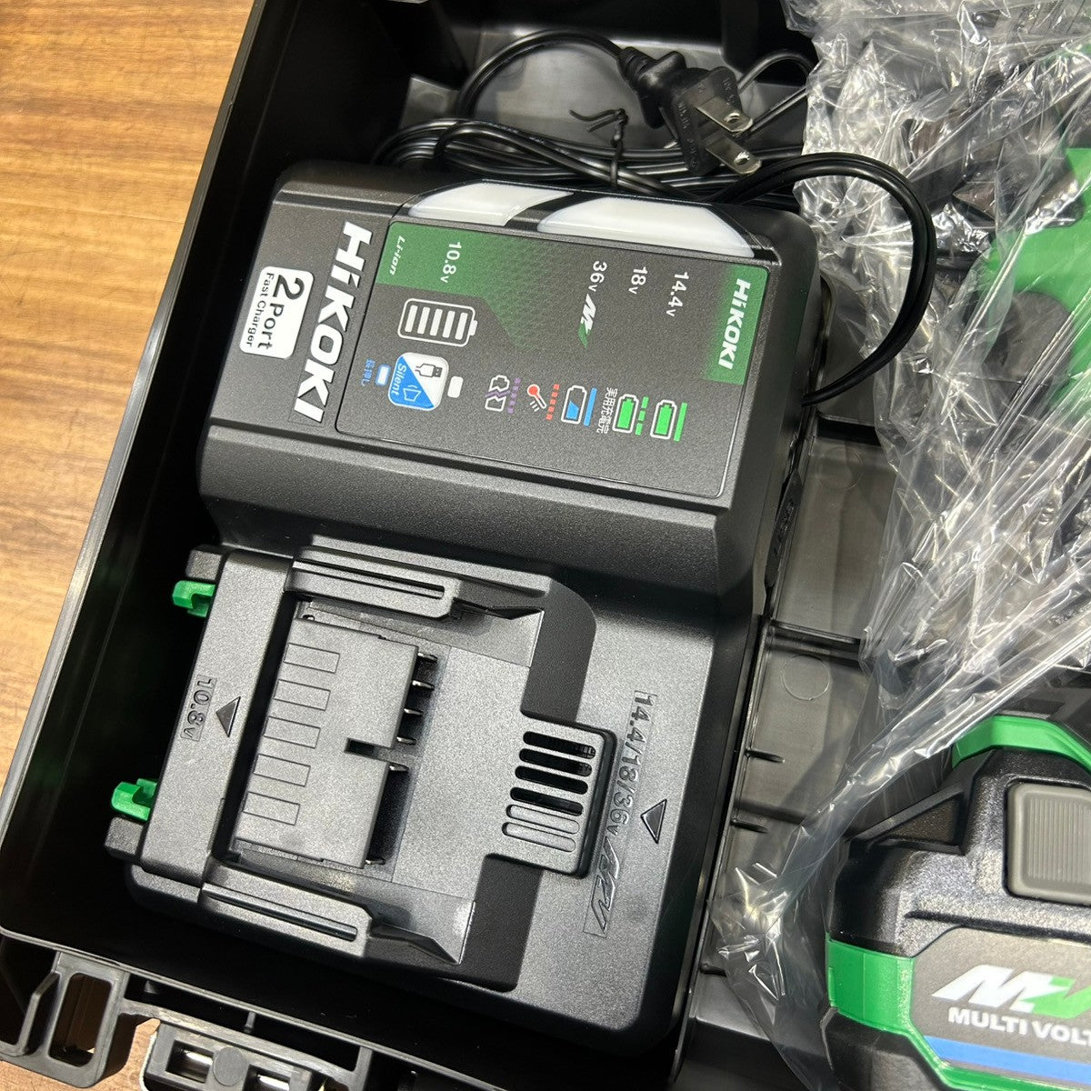 ハイコーキ (HiKOKI) 36V コードレスインパクトドライバ アグレッシブグリーン WH36DD(2XHLSZ) 【船橋馬込店】