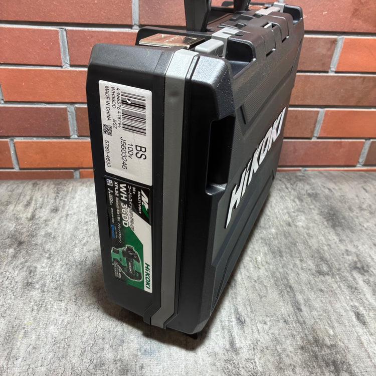 コードレスインパクトドライバー WH36DD(XPLSZ) バッテリ1個仕様 【市川行徳店】