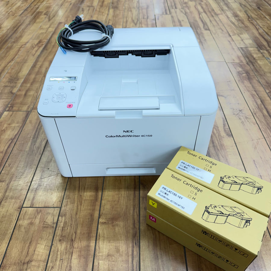 動作確認済み 美品 A4カラーページプリンタ  PR-L4C150 トナー4本付属【リライズ蓮田店】