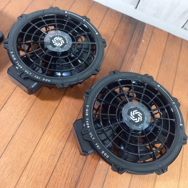 ◆シンメン 空調服用 バッテリーファンセット SA-126 S-AIR 【野田愛宕店】