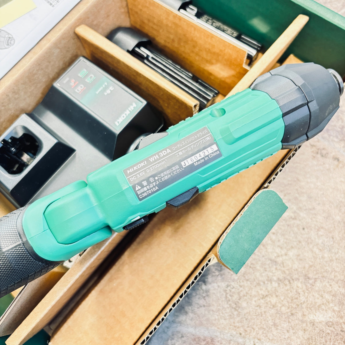 ◆HiKOKI(ハイコーキ) 3.6V コードレスインパクトドライバー WH3DA(2JS) 【越谷店】