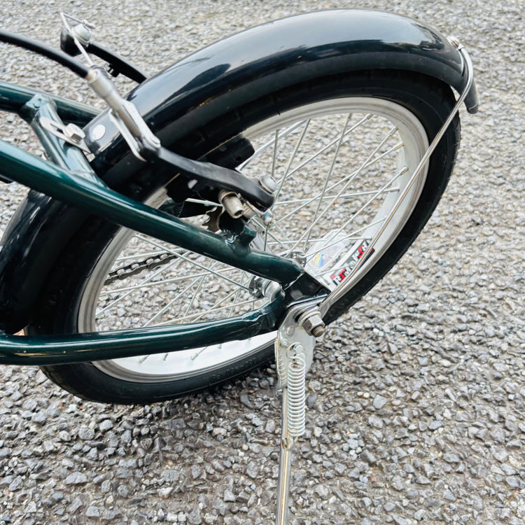 【引取限定】状態良 16インチ 折り畳み自転車 グリーン 【リライズ蓮田店】