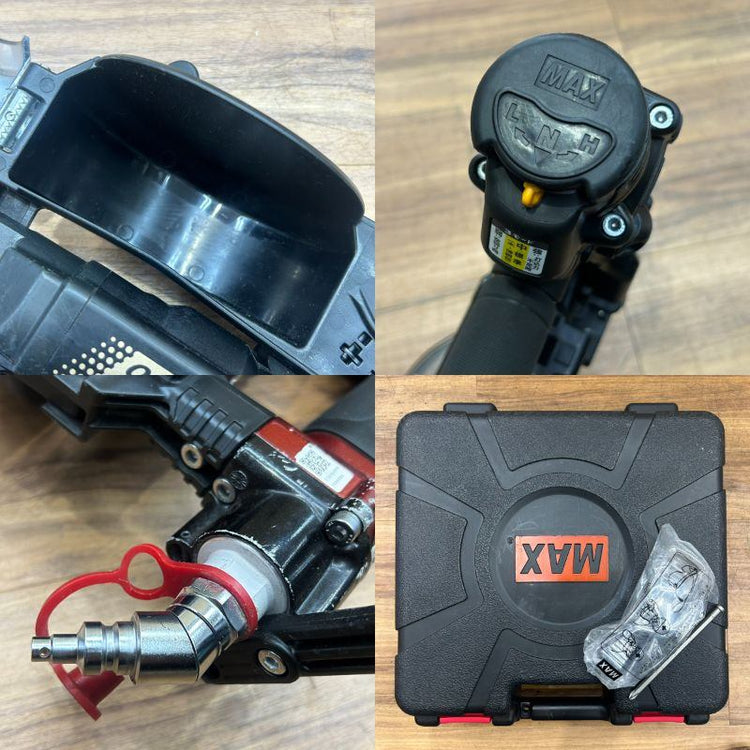 美品 マックス (MAX) 高圧 41mm エアー ネジ打ち機 HV-R41G5-R ターボドライバー 【中古】【船橋馬込店】