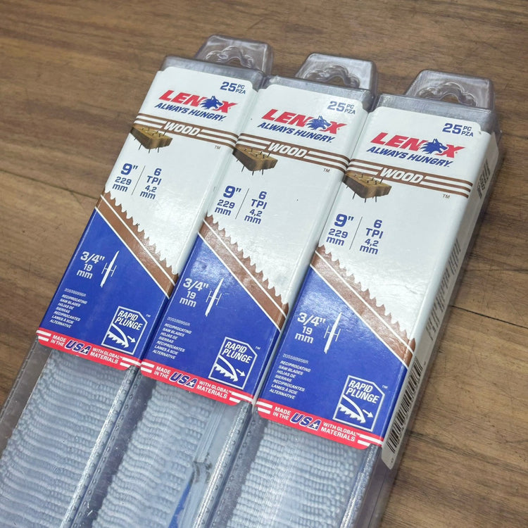 3ケースセット LENOX (レノックス) セーバーソーブレード 25枚入×3 20558B956R 【船橋馬込店】