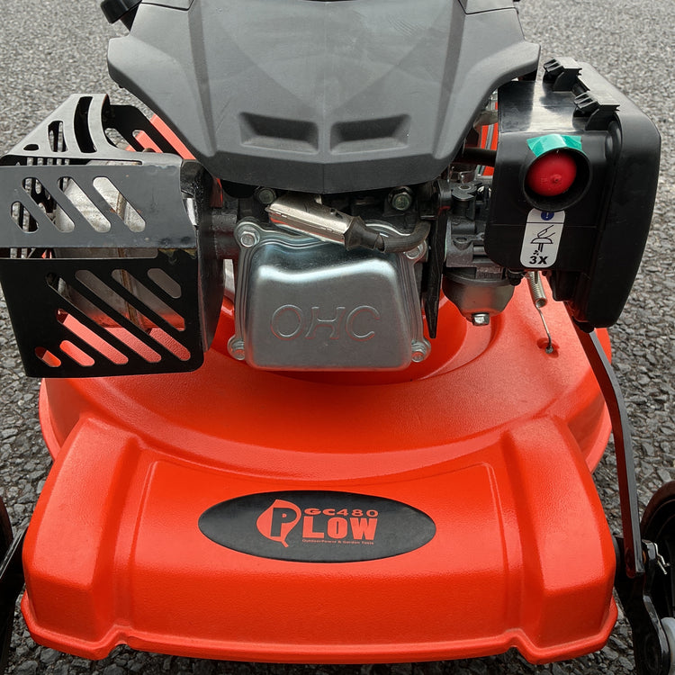 【※店頭引き取り限定※・中古品】 プラウ(PLOW) 自走式芝刈り機 GC480 刈幅480mm 【越谷店】