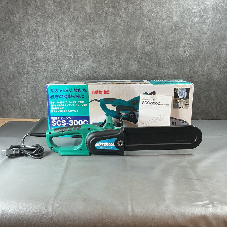 【中古】SHINKO(新興製作所) 電気チェンソー SCS-300C  【越谷店】