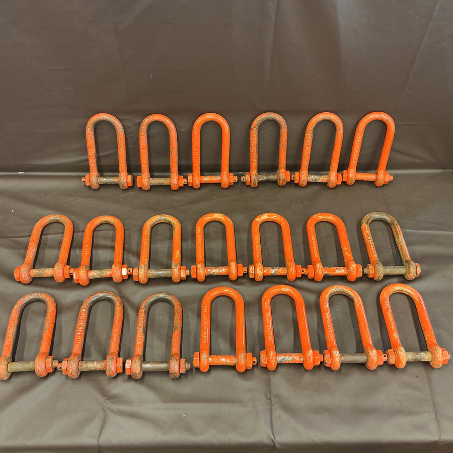 【中古品・まとめ売り！】 大洋製器工業 (TAIYO) WLL2T5 シャックル 20個セット 使用荷重2.5トン(2500kg) 【越谷店】
