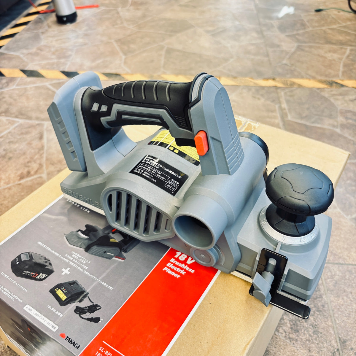 ▲高儀 アースマン 充電式電気カンナ SL-BPLA82-AS 【越谷店】