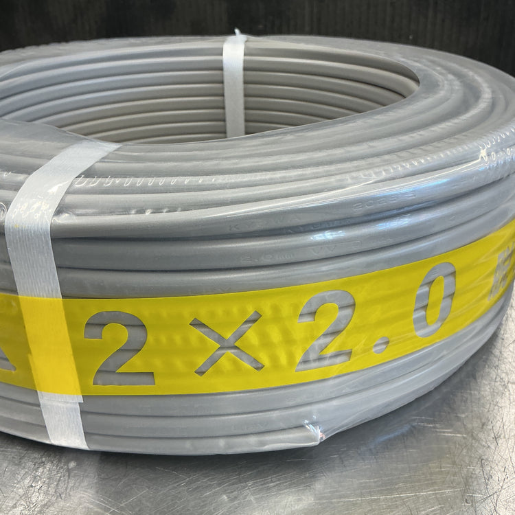 【未使用】 協和電線 VVFケーブル 2 × 2.0mm 100m VVF202 【越谷店】