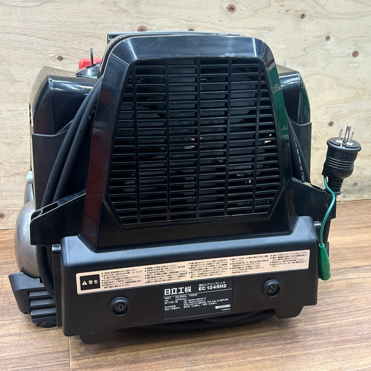 極美品 日立工機 (HITACHI) エアコンプレッサー EC1245H2(TN) セキュリティ非搭載モデル ハイコーキ HiKOKI 【船橋馬込店】