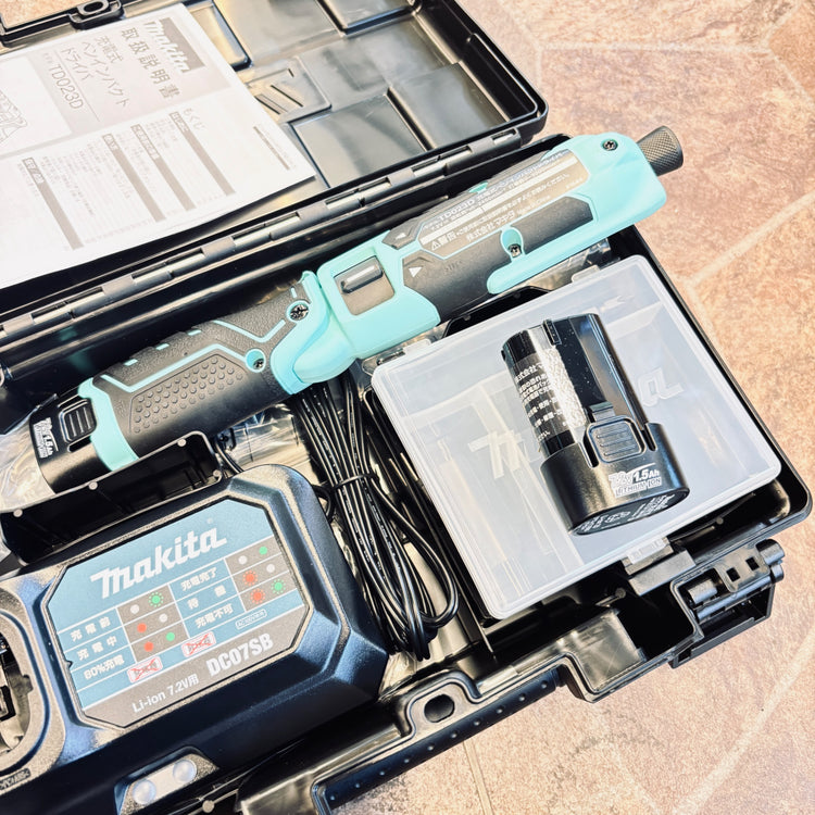 ◆マキタ(makita) 充電式ペンインパクトドライバ TD023DHXTB ターコイズブルー 【越谷店】