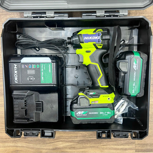 良品 ハイコーキ (HiKOKI) 36V コードレスインパクトドライバ スパイダーイエロー WH36DD(2XHYSZ) 【船橋馬込店】