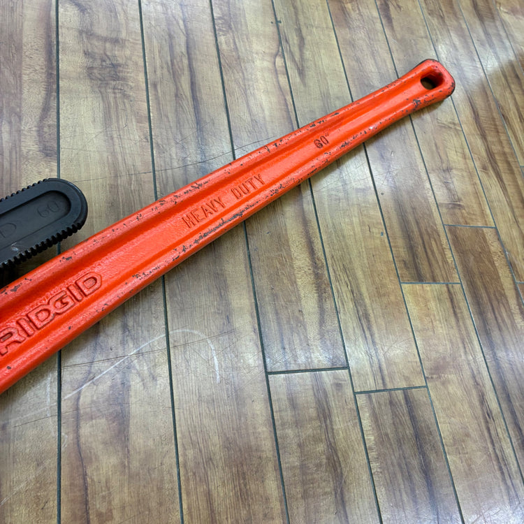 ◆リジッド(RIDGID) 大型パイプレンチ 60 全長1300㎜ 【蓮田店】