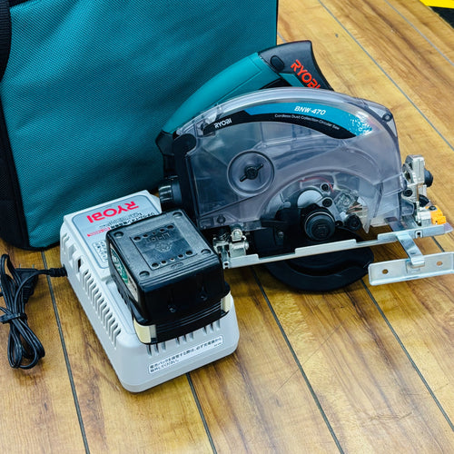 ほぼ使用感なし  14.4V 125mm 充電式集じん丸ノコ BNW-470 【リライズ蓮田店】