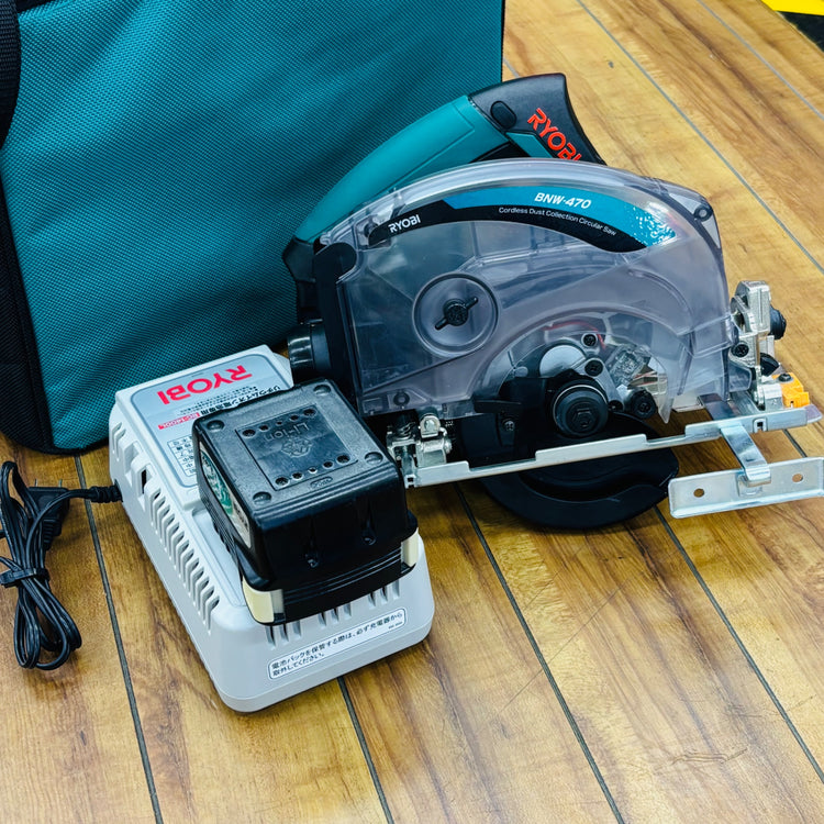ほぼ使用感なし  14.4V 125mm 充電式集じん丸ノコ BNW-470 【リライズ蓮田店】