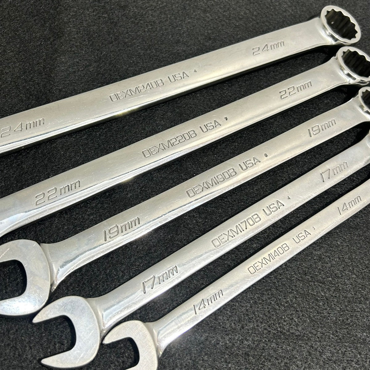 スナップオン Snap-on コンビネーションレンチ OEXMシリーズ 11本セット 【船橋馬込店】