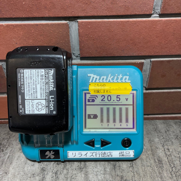 リチウムイオンバッテリー 18V/6.0Ah BL1860B 【市川行徳店】