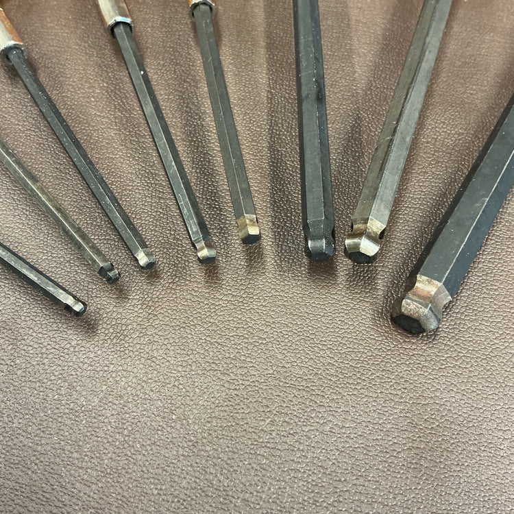 【中古】VACO ボールポイント六角ドライバー８本セット　made in USA  【越谷店】
