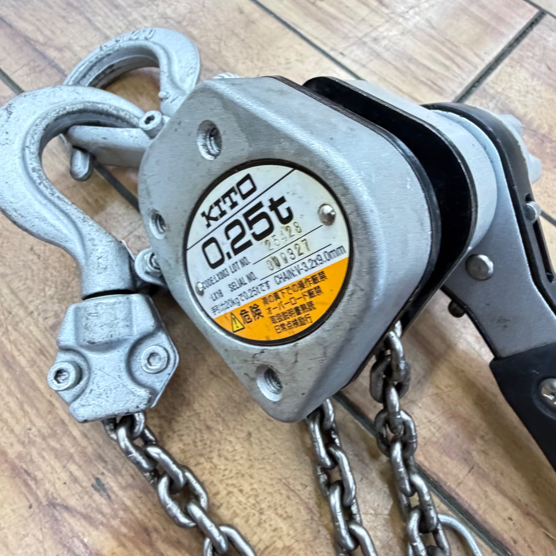 美品 レバーブロック LX003 0.25t 【リライズ蓮田店】