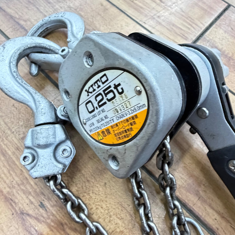 美品 レバーブロック LX003 0.25t 【リライズ蓮田店】