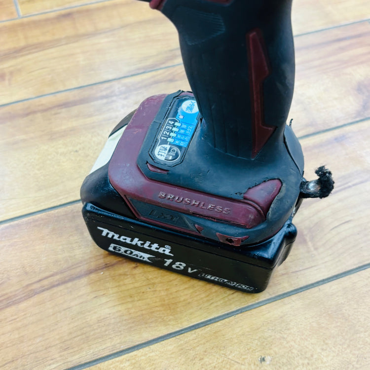 18V 充電式インパクトドライバー TD172DZAR バッテリ付き 手元スイッチ・ライト× 【中古】 【蓮田店】