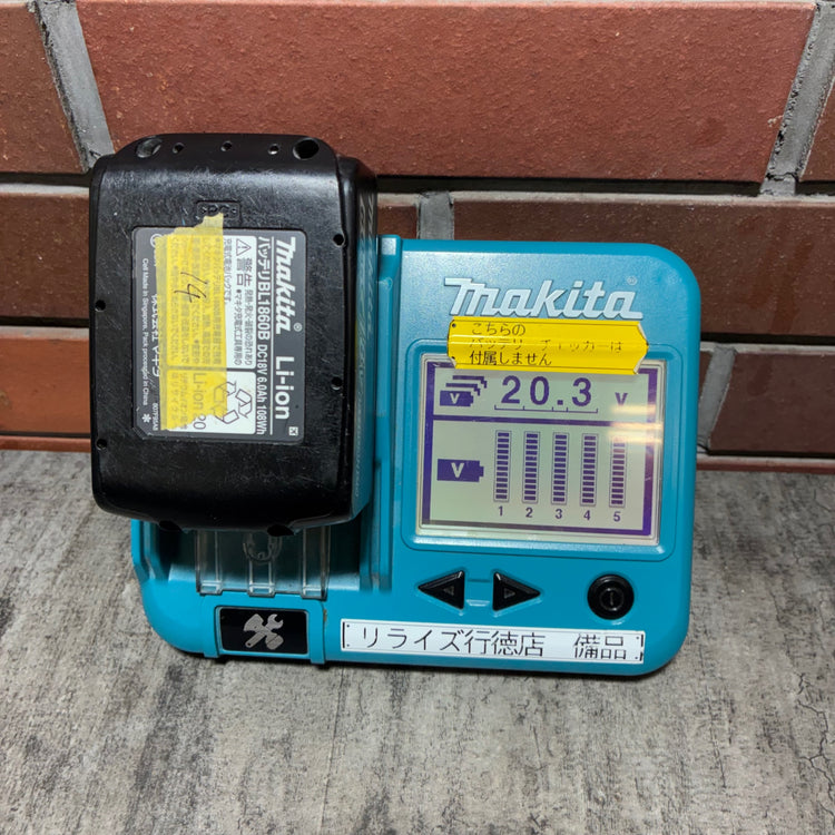 リチウムイオンバッテリー 18V/6.0Ah BL1860B 【市川行徳店】